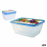 8 Lunchbox-Set Privilege 1L rechteckig 17,5 x 12 x 7 cm (24 Stück)