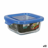 Lunchbox Quttin   Blau 12 x 12 x 5,3 cm (12 Stück)
