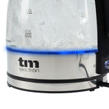 Wasserkocher TM Electron 1,7 L Kristall Borosilikatglas