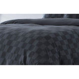 Bettdeckenbezug Naturals ELBA Dunkelgrau Einzelmatratze (150 x 220 cm)