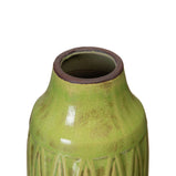 Vase aus Keramik Pistazienfarben 16 x 16 x 32 cm