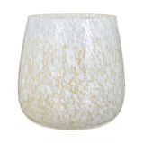 Kerzenschale Kristall 13 x 13 x 13 cm Weiß