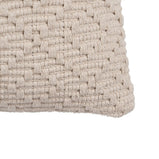 Kissen Baumwolle Beige 30 x 60 cm