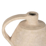 Vase Hellgrau aus Keramik 18 x 15 x 23 cm