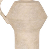 Vase Hellgrau aus Keramik 18 x 15 x 23 cm