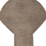 Vase Grau aus Keramik 24 x 12 x 30 cm