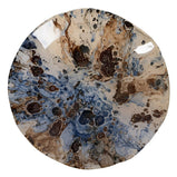 Tischdekoration Blau Braun 29 x 29 x 5 cm