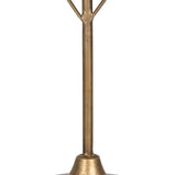 Kerzenschale Gold Eisen 17 x 17 x 30 cm