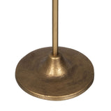 Kerzenschale Gold Eisen 15 x 15 x 54 cm