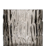 Vase Grau Kristall 12 x 12 x 12 cm