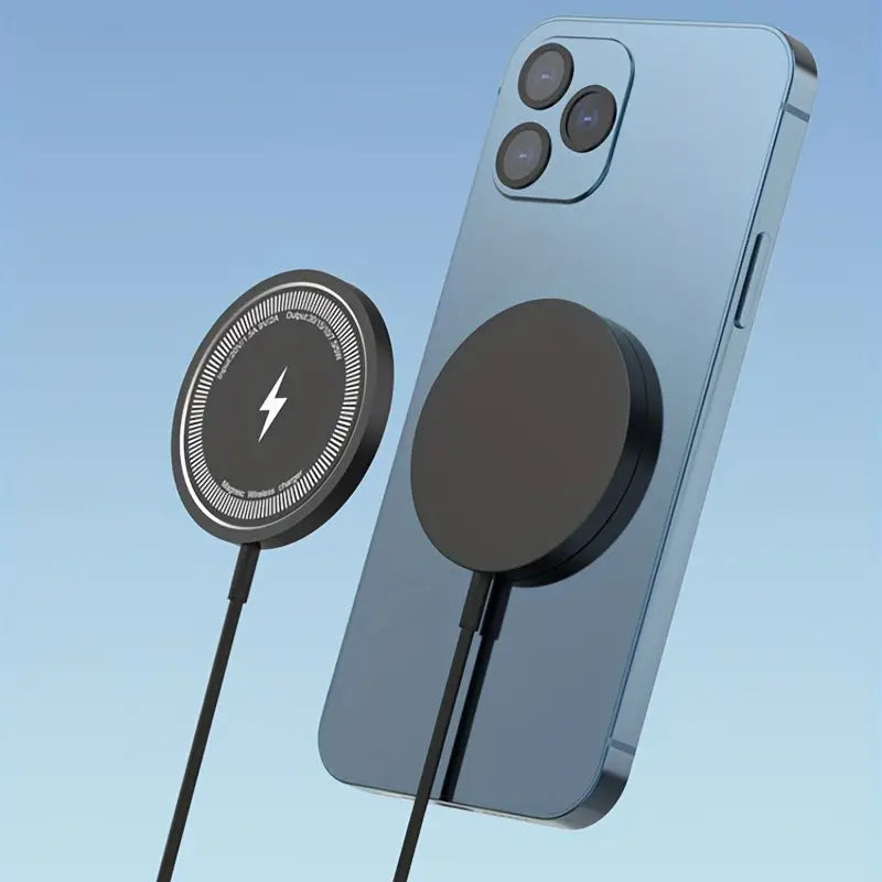 15W Magnetisches Kabelloses Ladegerät Schnellladepad Ständer Für IPhone