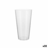 Mehrweg-Gläser-Set Algon Kunststoff Durchsichtig 10 Stücke 450 ml (32 Stück)
