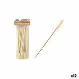 Grillspieß-Set Algon Bambus 100 Stücke 24 cm (12 Stück)