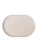 Tablett für Snacks La Mediterránea Ivory Oval 30 x 20 x 2,5 cm (12 Stück)