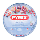 Backform Pyrex Classic Vidrio Durchsichtig Glas Eben rund 31 x 31 x 4 cm 6 Stück