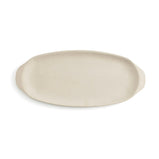Tablett für Snacks Quid Mineral 13 x 30,5 cm aus Keramik Beige (8 Stück)