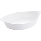 Kochschüssel Luminarc Smart Cuisine Oval Weiß Glas 6 Stück 38 x 22 cm