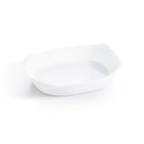 Kochschüssel Luminarc Smart Cuisine rechteckig Weiß Glas 30 x 22 cm (6 Stück)