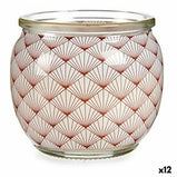 Duftkerze Coco Creme Glas Wachs (7,5 x 6,3 x 7,5 cm) (12 Stück)