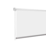 Rollo 180 x 180 cm Weiß Stoff Kunststoff (6 Stück)