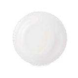 Salatschüssel Weiß Glas 27,5 x 5,5 x 27,5 cm (18 Stück)
