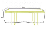 Schutzhülle Aktive Tische 240 x 60 x 130 cm (6 Stück)
