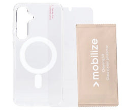 Protection Pack passend für Samsung S25 Clear Case und Displayschutz
