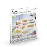 Wiederverwendbare Säcke für Lebensmittel Freco InnovaGoods 10 Stücke