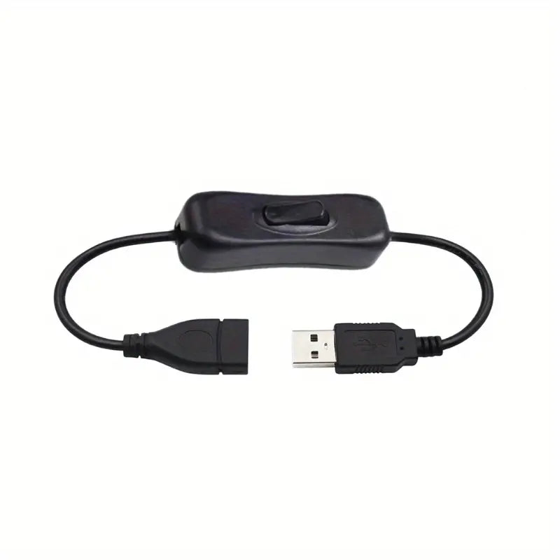 USB Stecker Männlich zu Buchse Adapter Kabel mit ein/aus Schalter
