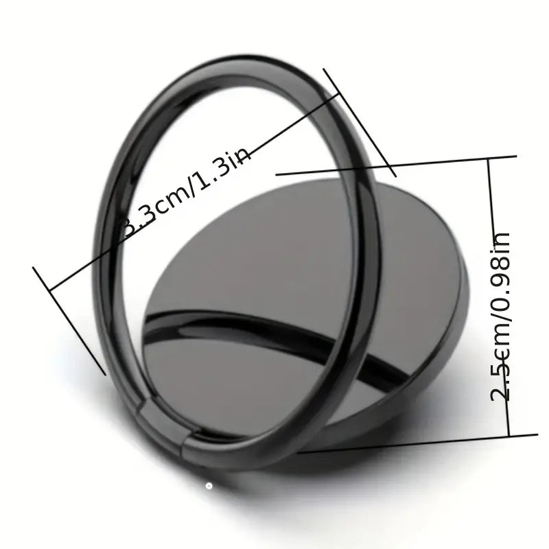 Runde Fingerringhalterung Metall-Fingerringschnalle - drehbar 360°