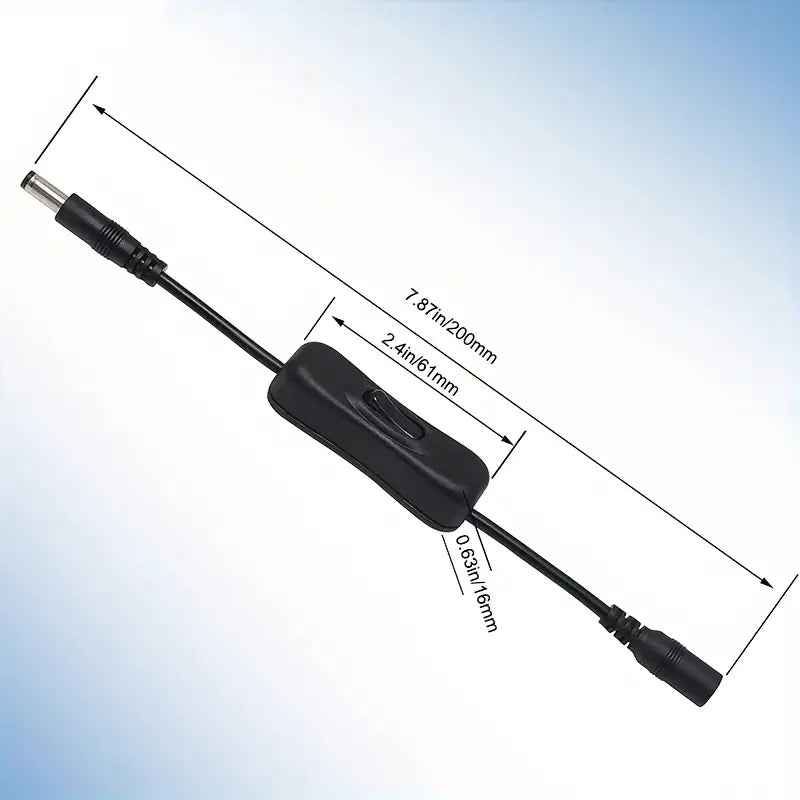 12V DC Ein Aus Schalter, Schaltkabel