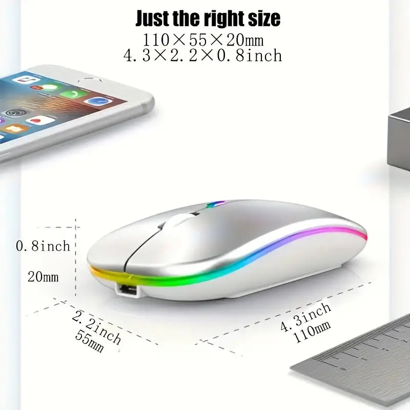 Dual Mode Wireless 5.1+2.4g Wireless Gaming Mouse