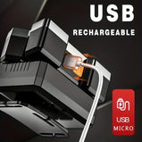 LED Stirnlampe Scheinwerfer Aufladbar Inklusive USB Kabel Akku