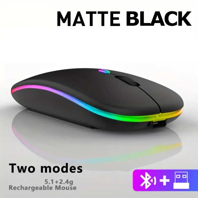 Dual Mode Wireless 5.1+2.4g Wireless Gaming Mouse