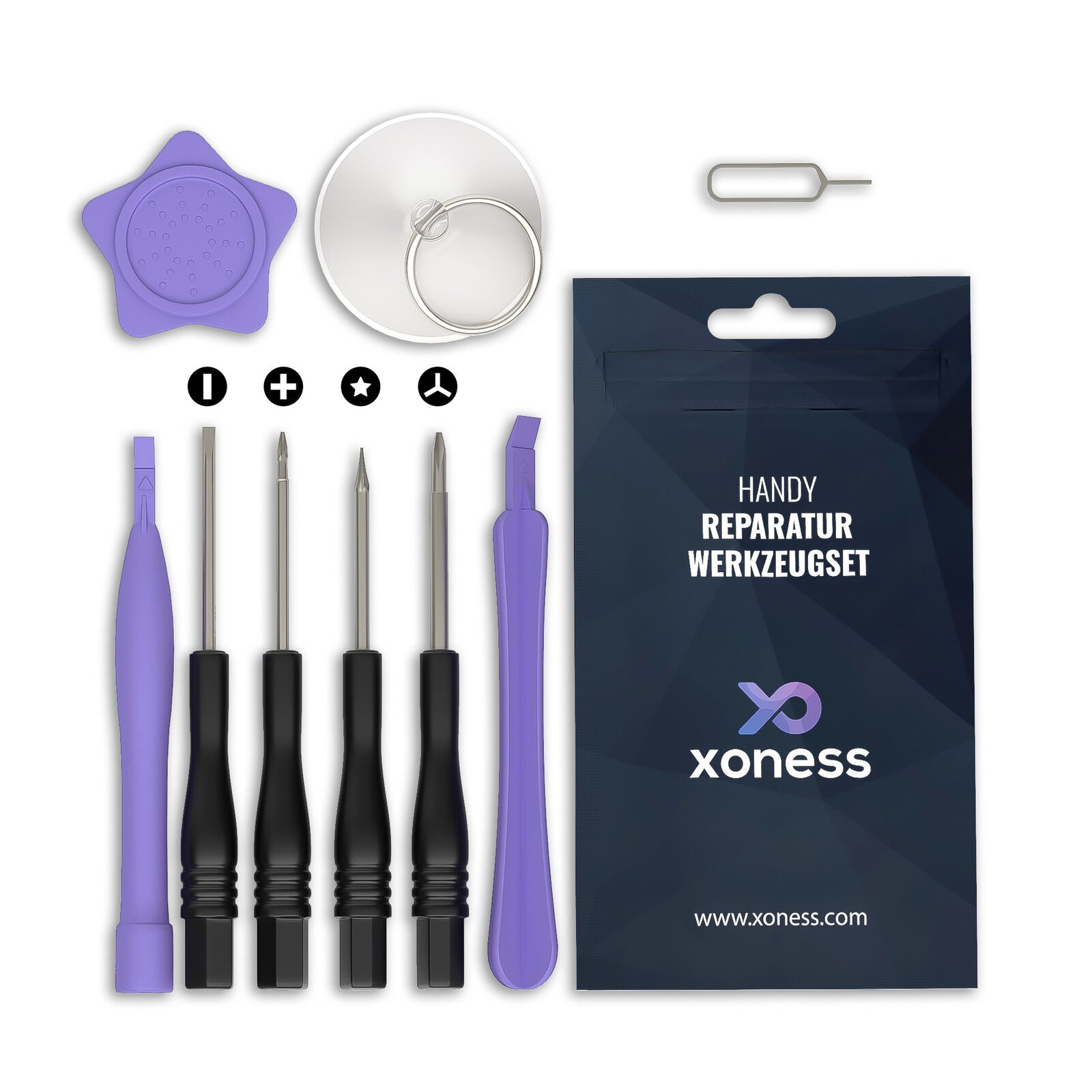 Handy Reparatur Werkzeug Set Schraubenzieher Torx iPhone Display Akku