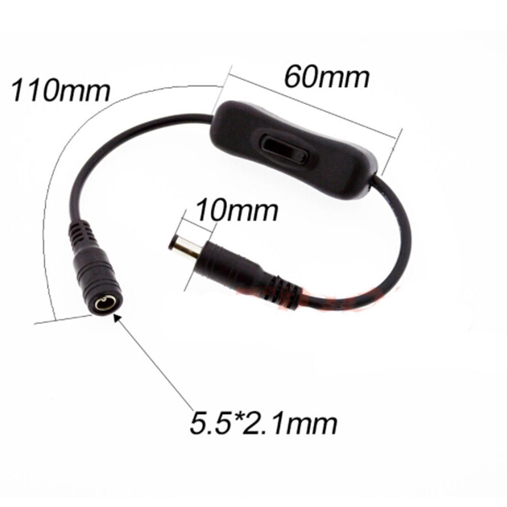 12V DC Ein Aus Schalter, Schaltkabel