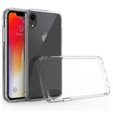 Hülle Silikon Case für iPhone XS / X / 7 / 8 Plus / Transparent